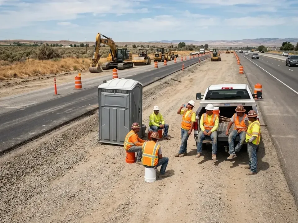 highway-road-construction-crew-007 — frequently asked questions, Porta Potty and Restroom Rentals in Atlanta, TX